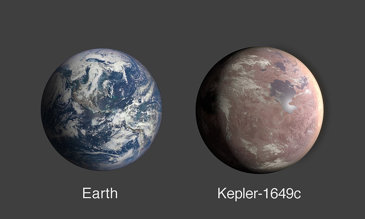 Екзопланета-двійник Землі Kepler-1649c. NASA/Ames Research Center/Daniel Rutter / Wikimedia Commons