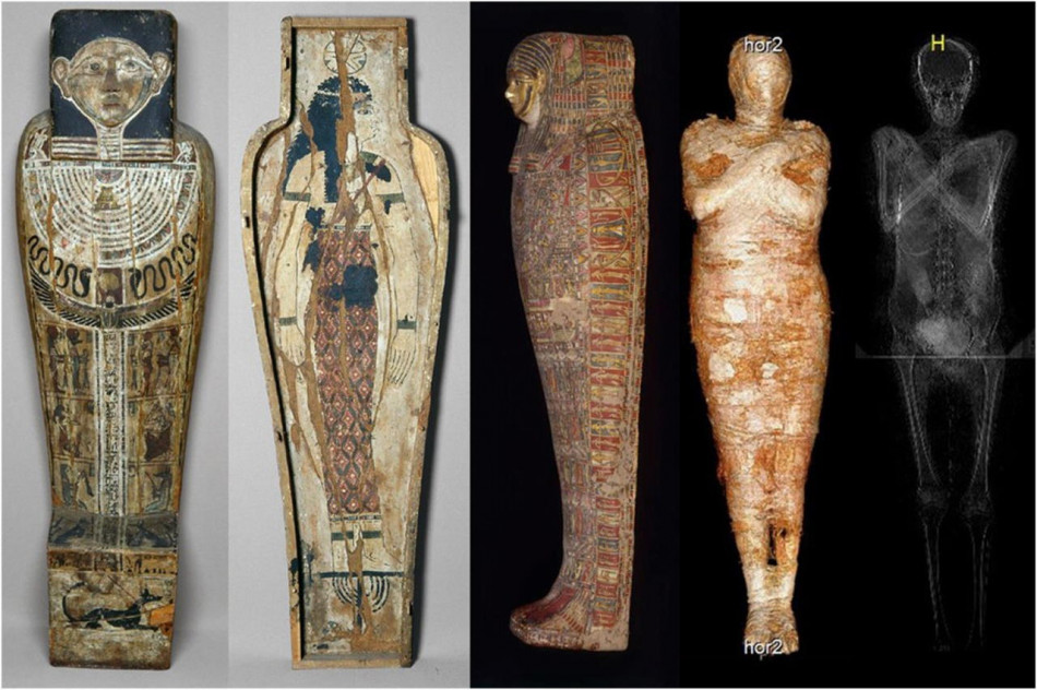 Кислота тіла вагітної мумії розчинила кістки її плода. Так він зберігся понад 2000 років